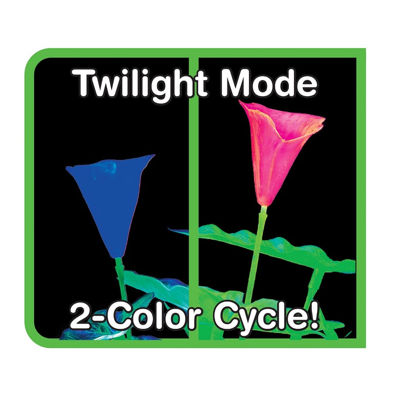 GloFish Fluorescent Plant, Blue Small, Aquarium DÃ©cor, Fluoresces Under Blue LEDs - Image 5